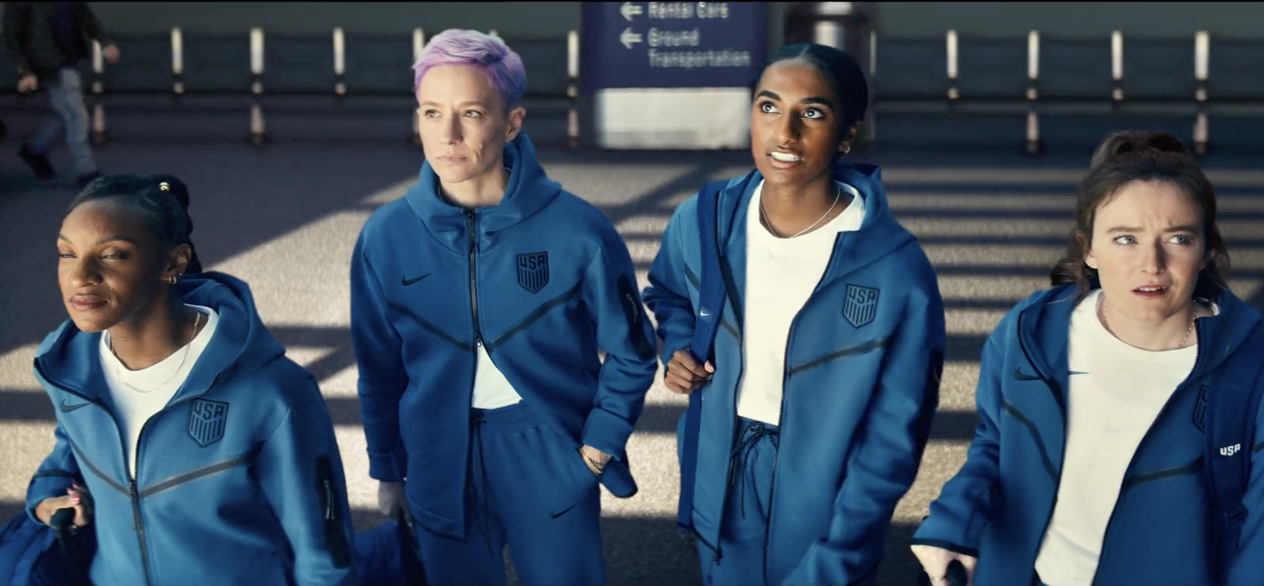 Usa women's 2024 soccer commercial